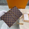 Louis Vuitton Croisette Chain Wallet LV N60287