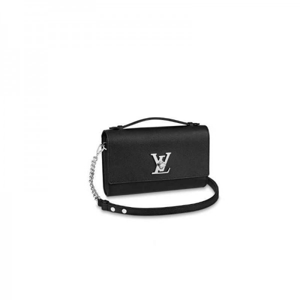 LV M56088 Louis Vuitton Lockme Clutch