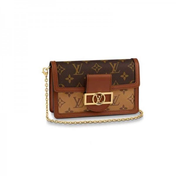 Louis Vuitton Dauphine Chain Wallet M68746